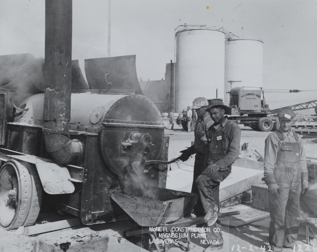 imagen de las vegas en 1940