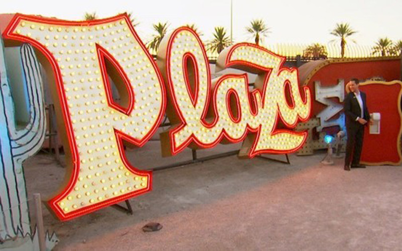 image for Plaza Sign Lighting at Neon Boneyard