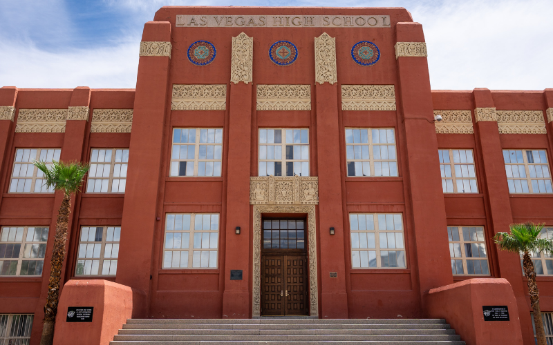image for The History of Las Vegas' First High School