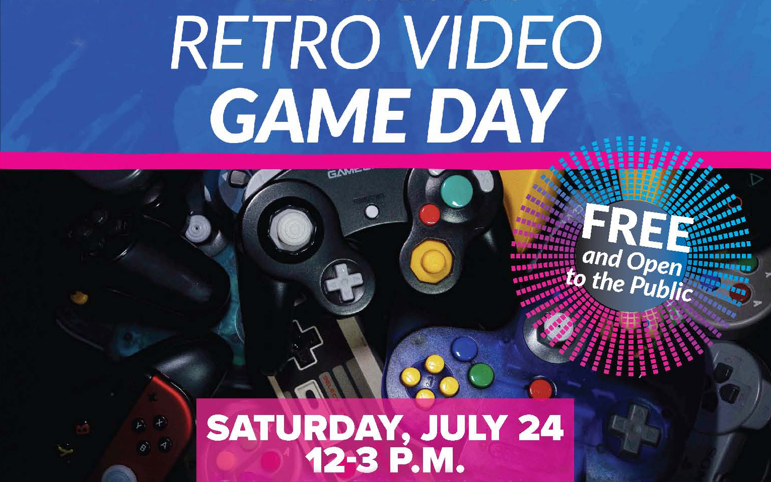 Retro Video Game Day