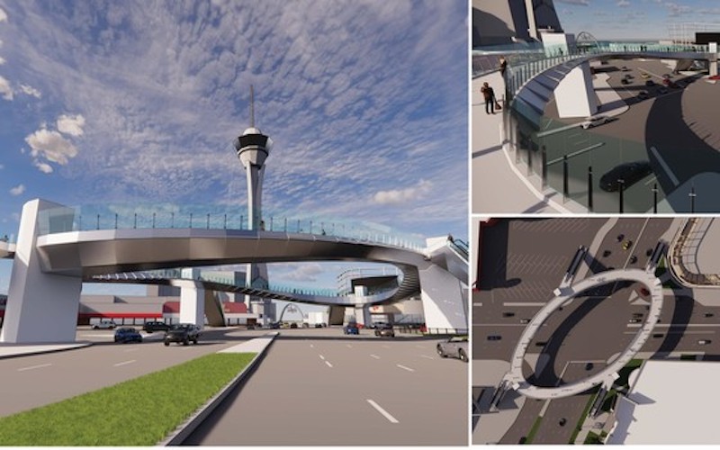 New arches set to go up on Las Vegas Boulevard